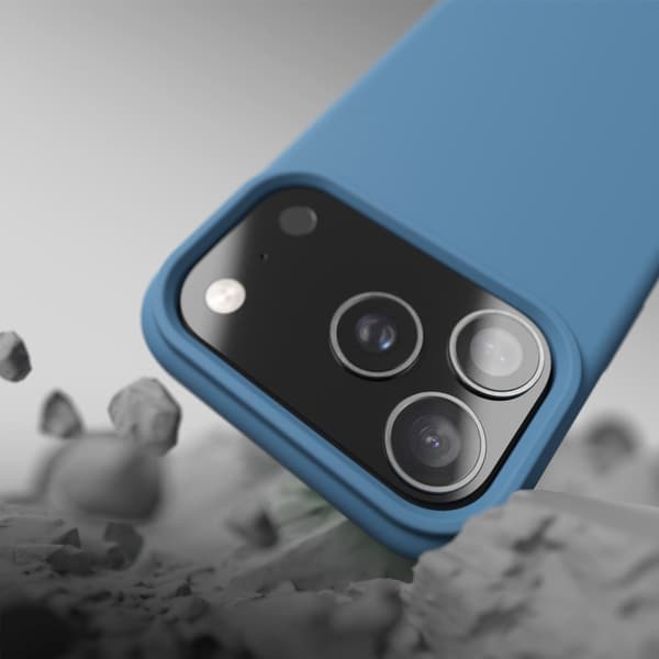 Etteri MagSafe-silikoneetui til iPhone 17/18 Pro Max – Mørkeblå
