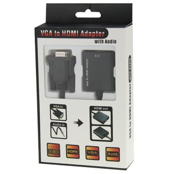 VGA til HDMI 4K Ultra HD Konverter