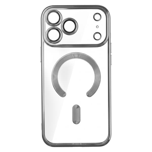 Color Chrome Mag-cover til iPhone 17 Pro / 18 Pro - - Sølv / Ma