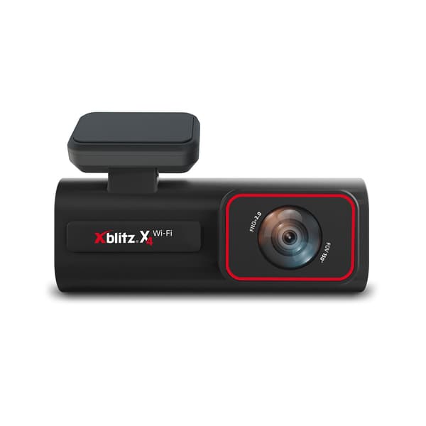 Xblitz X4 Wi-Fi Dash Cam / 2,5K-bilkamera med WDR / Vindrutekam