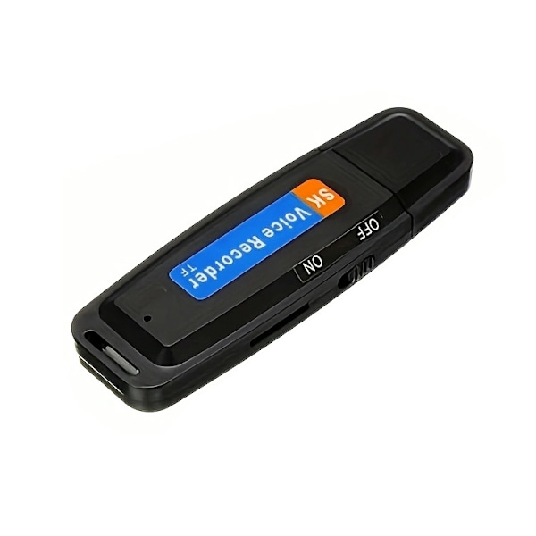 Diktafon via USB - Svart