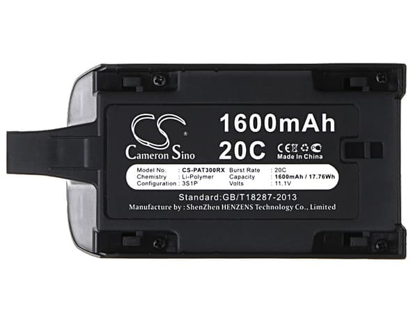 Drönarbatteri 1600 mAh till Parrot Bebop Drone 3.0 / Skycontrol
