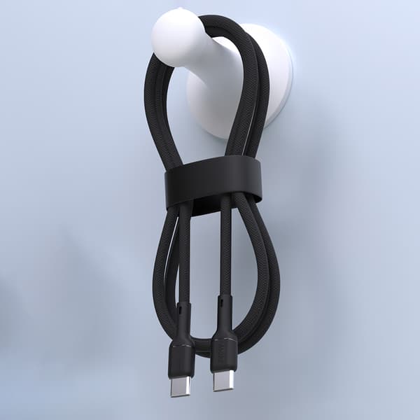 Dudao L9C Max 240 W USB-C-kabel, 2 m - svart / PD-kabel / USB-C