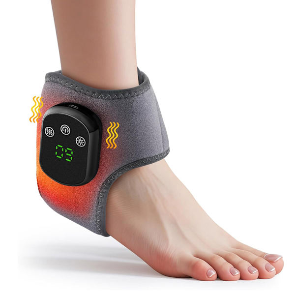 Fodmassageapparat med varme / Ankelmassage / Vibrationsterapi