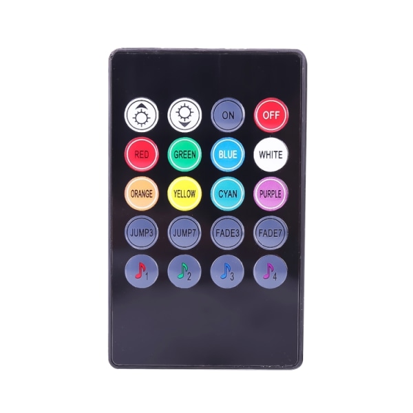 Auton LED-nauhat - 48 LEDiä RGB:llä ja kaukosäädin