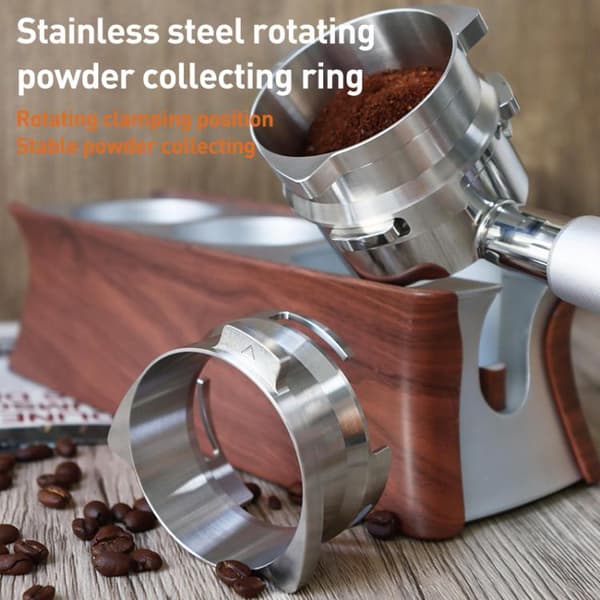 Doseringsring 54 mm i rustfrit stål til Breville 8-serien – søl