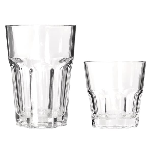 Dricksglas 12-pack (6x250ml + 6x350ml) / Dricksglas / Servering