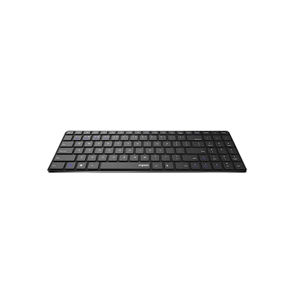 Rapoo E9100M trådløst tastatur med multi-mode tilslutning - Sva