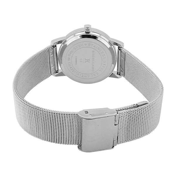 Excellanc Damklocka med armband i rostfritt stål -  Silverfärgad