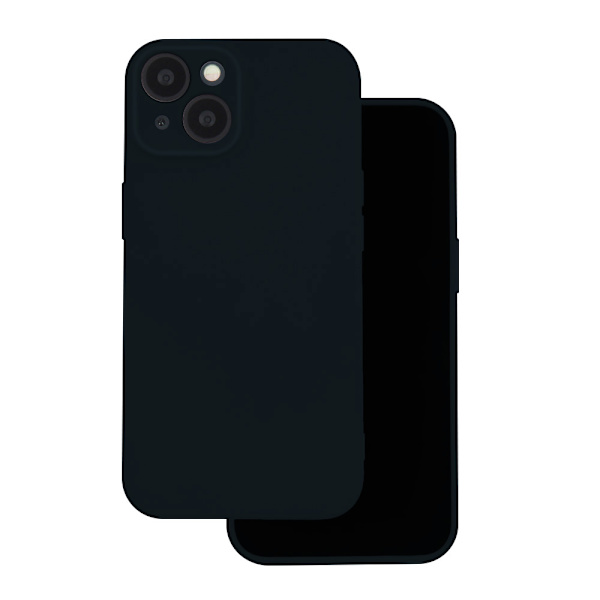 Silikoneskal til iPhone Samsung Galaxy S25 FE - Sort