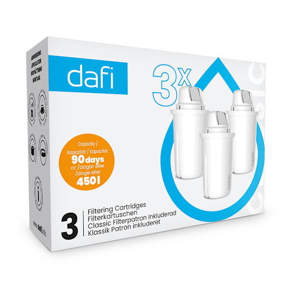 Vandfilter Filterpatroner 3-pak