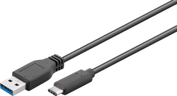 USB-kabel för övergång mellan USB 3.0 typ A och USB-C - Meter