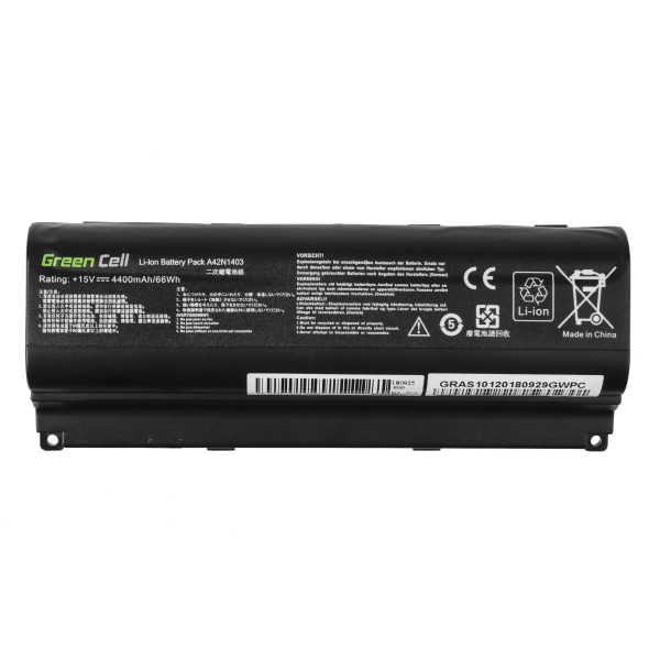 Green Cell laptopbatteri til Asus ROG G751 G751J / 15V 4400mAh