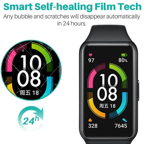 Skärmskydd med Hydrogel för Honor Band 6