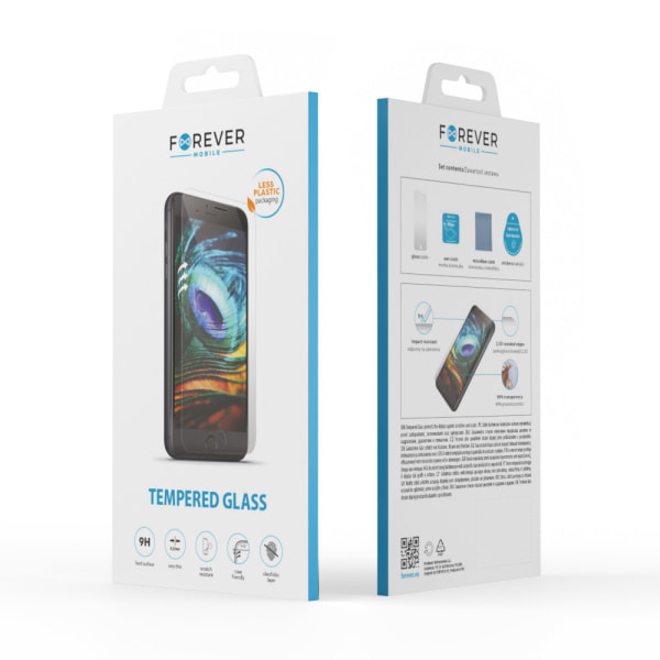 Forever Hardened Screen Protector 2.5D til iPhone 15 Pro Max
