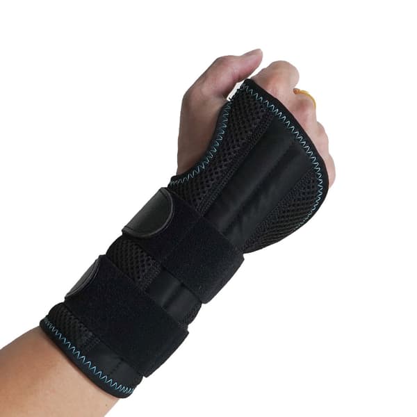 Handledsstöd höger / handledsskydd med metallskena / justerbart