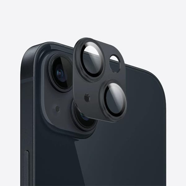 Linnedbetræk til iPhone 15 Plus - Sort