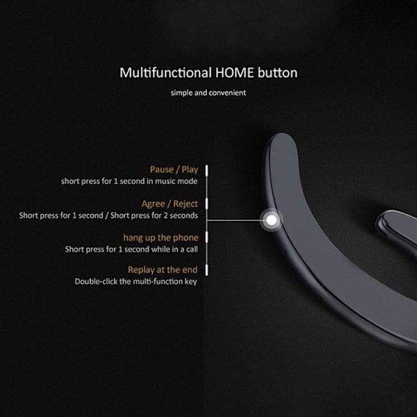 Bluetooth Earphone Ear Hook iPhone / Android