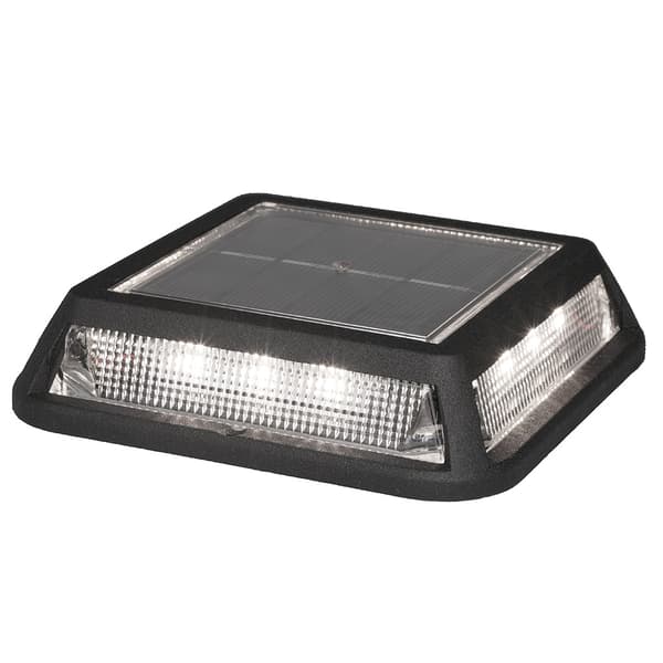 Terrassebelysning med solpanel, 1 W og IP65-klassificering