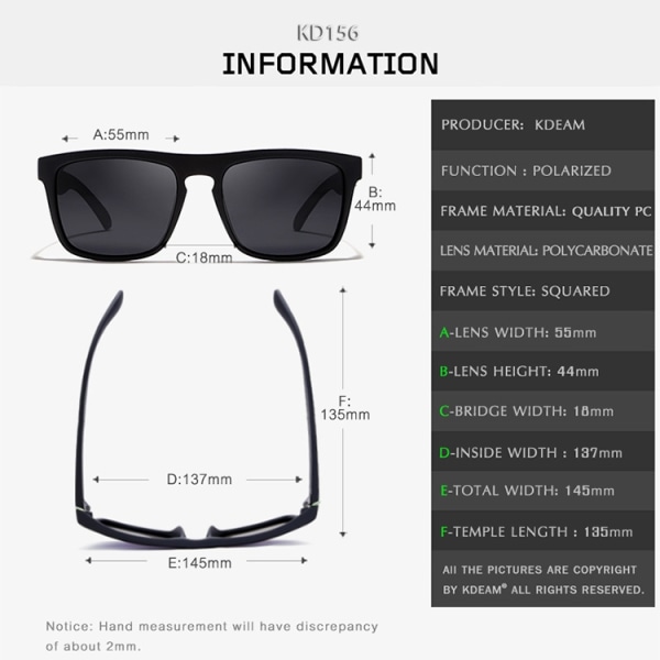 Solbriller Herre Polarized