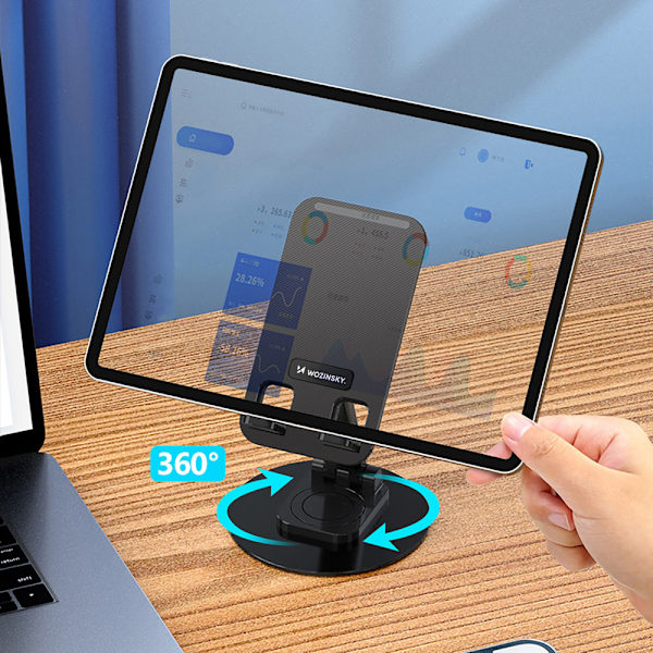 Bordstativ til smartphone og tablet / mobilstativ / tabletstati