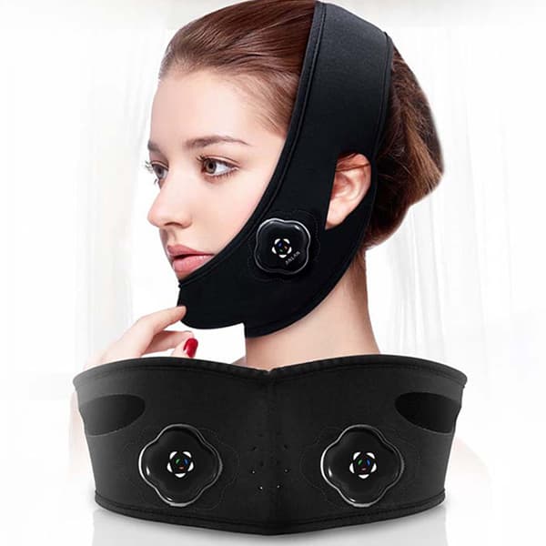 Ansigtsmaske med mikromassage