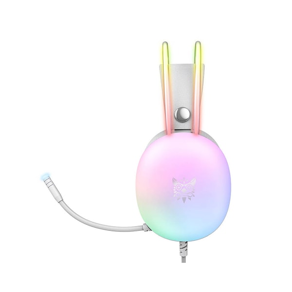 Onikuma X25 Gaming Headset med LED og støjreducerende mikrofon