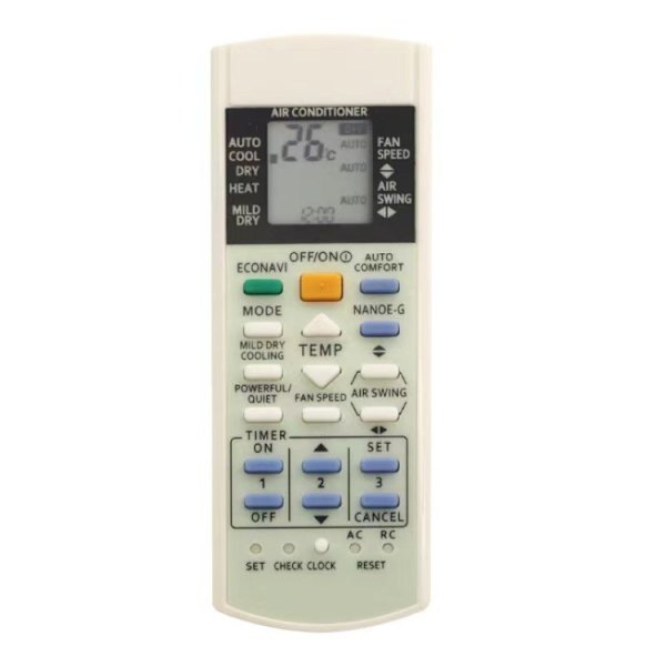 Kaukosäädin Panasonic A75C3300 3208 3706:een