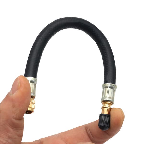 Ventilforlænger til cykel 150 mm / bøjelig ventiladapter / flek