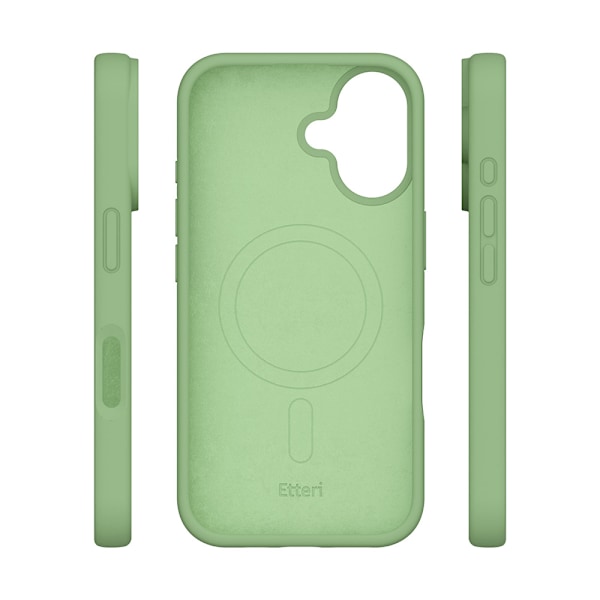 Etteri Silikonikuori MagSafella 16 Plus -puhelimeen iPhone 16 P
