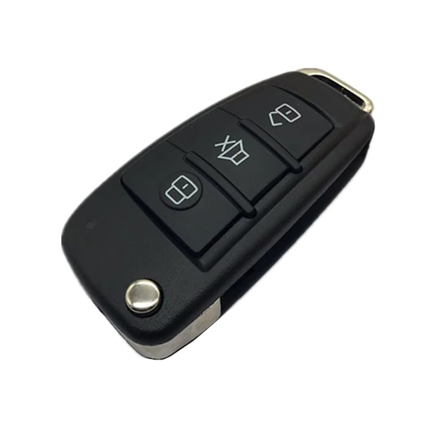 Auton avaimen kuori 3 painiketta Audi