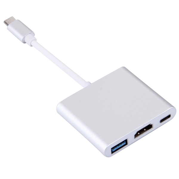 USB 3.1 Type-C uros USB-C, HDMI &amp; USB 3.0 naaras sovitin -