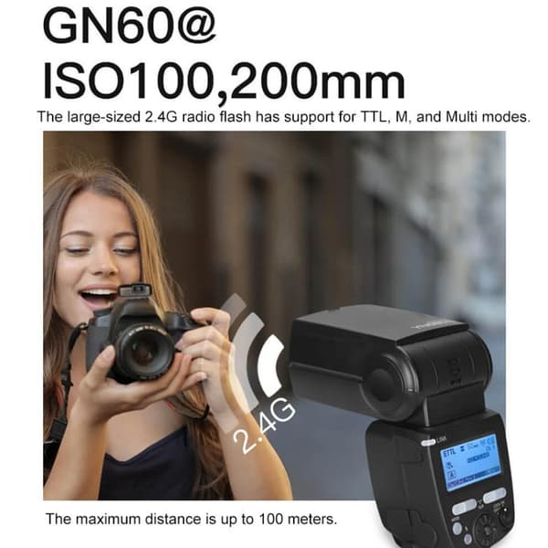 YONGNUO YN685 TTL-Speedlite-blitz til Canon / TTL-kamera-blitz