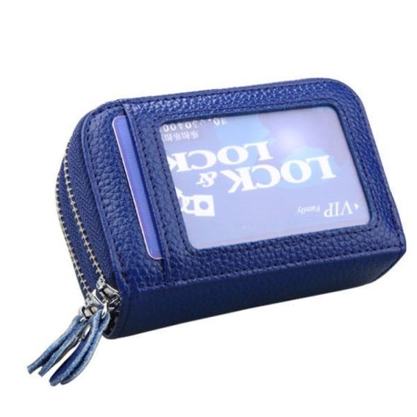 Blå Plånbok med RFID skydd - Många fack 97d2 | Fyndiq