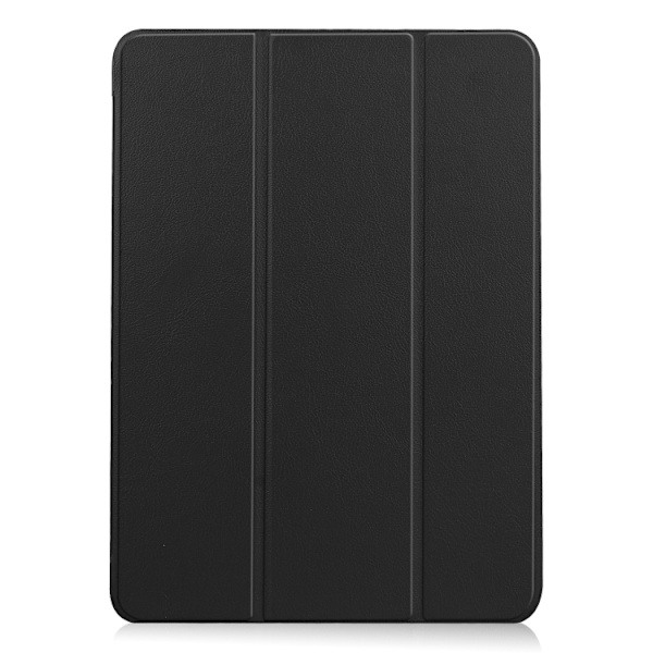 Konstläderfodral med ställ till iPad Air 13 (2024) - Svart