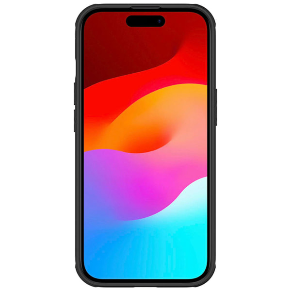 Nillkin Super Frosted Shield Pro Cover til iPhone 15 Plus - Sort