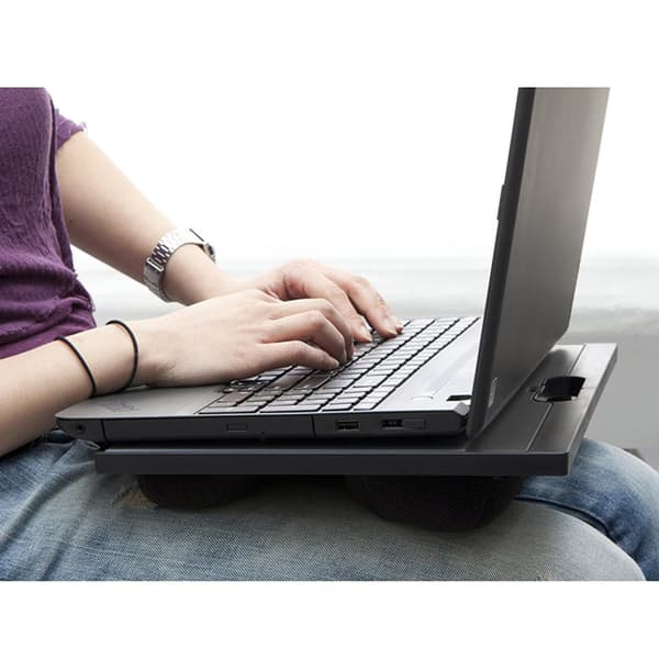 Laptopställ för knät - justerbart laptopbord / datorställ för l