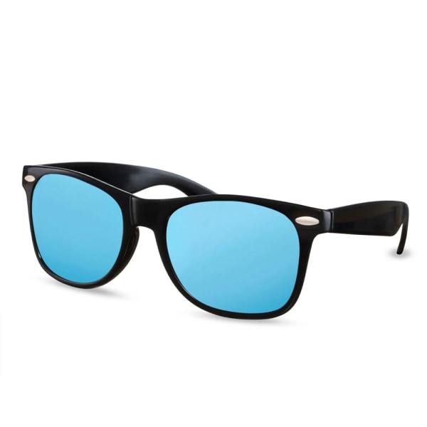 Eco Solglasögon - Svart med blå lins