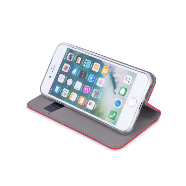 Magneettinen kotelo iPhone 15 Plus -puhelimelle - punainen