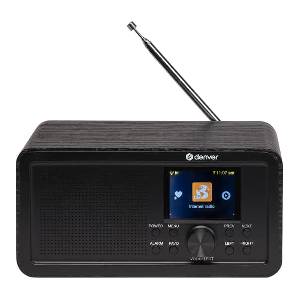 Denver DIR-200 DAB+-radio / internetradio WiFillä, Bluetoothill