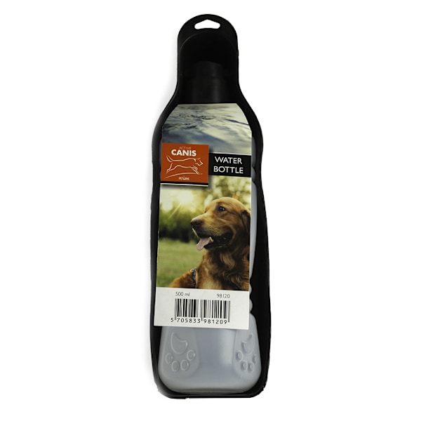 Active Canis vattenflaska med skål till hund 500ml