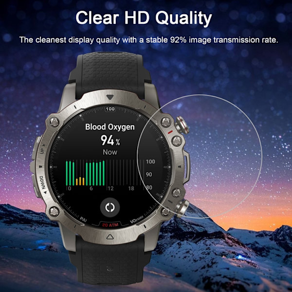 Skärmskydd i härdat glas till Amazfit Falcon