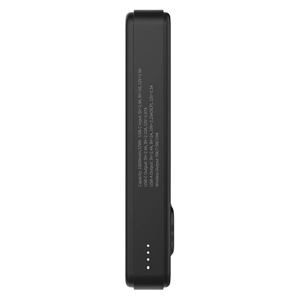 10000mAh tehopankki, jossa on 22.5W pikalataus, Qi2 langaton la