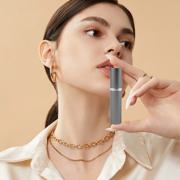Påfyllningsbar parfymflaska 5ml - Silver