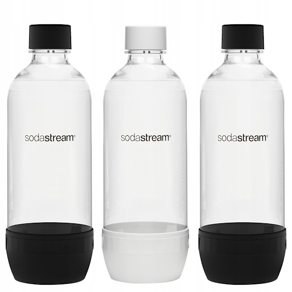 SodaStream PET-pullo 1 litra - 3-pakkaus