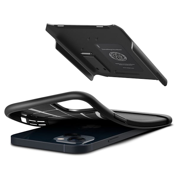 Spigen Slim Armor Bakskal till iPhone 14 Plus - Svart
