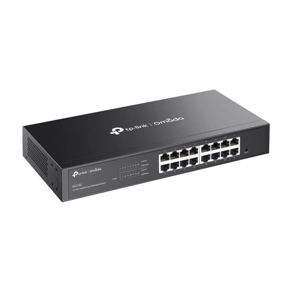 TP-Link Omada ES216G gigabit-switch / 16-port cloud-styret netv