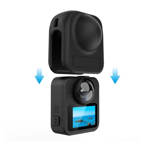 Silikonebeskyttelse til GoPro MAX2 / PULUZ linse- og kamerabesk