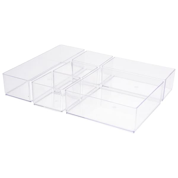 Opbevaringsindsatser til kasser, 6-pak, 22,5 x 30 cm / Kasseind