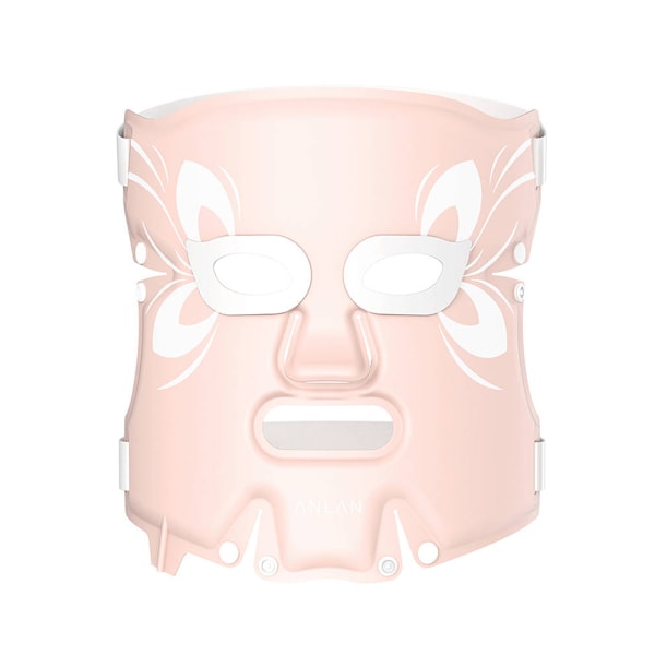 Vandtæt ansigtsmaske med lysterapi og varmekompres